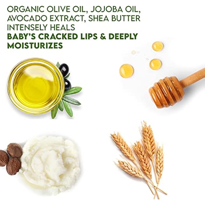 WBM CARE BABY LIP BALM,| CLEAN AND NATURAL | NON-TOXIC AND FRAGRANCE FREE - Image 3